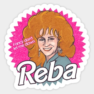 Reba - Fancy Don't Let Me Down Sticker